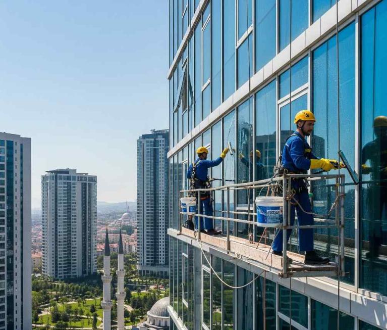 Bahçeşehir bina dış cephe temizlik hizmetleri