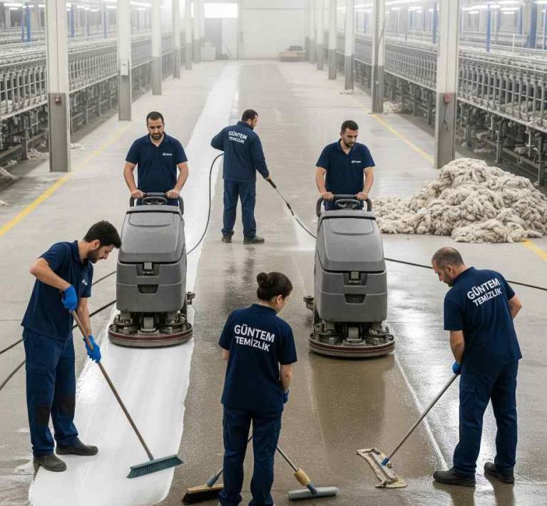Endüstriyel zemin temizliği hizmetleri