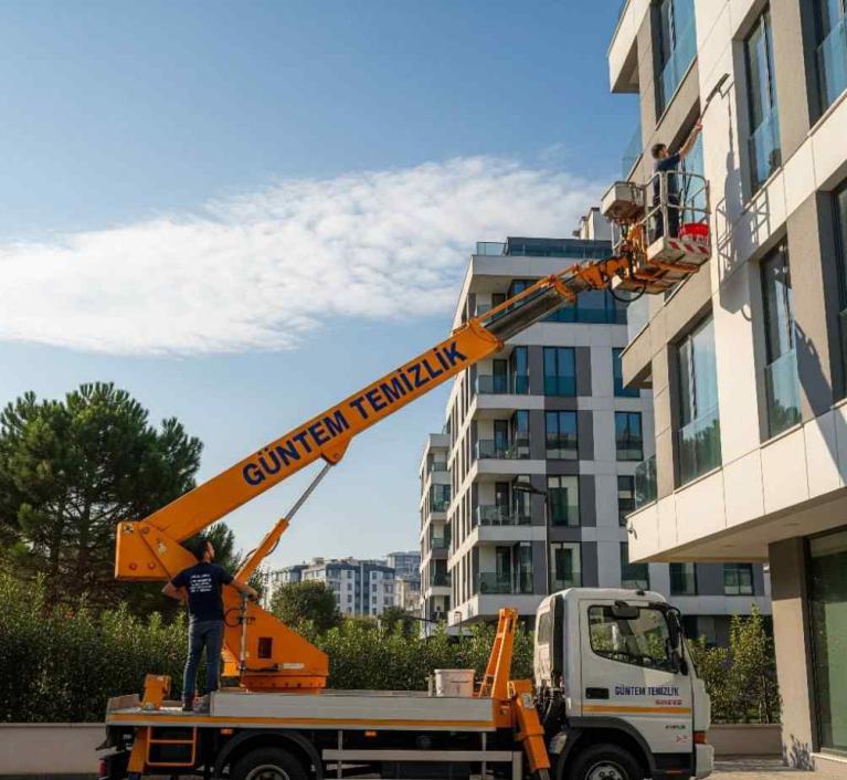Florya'da profesyonel dış cephe temizliği