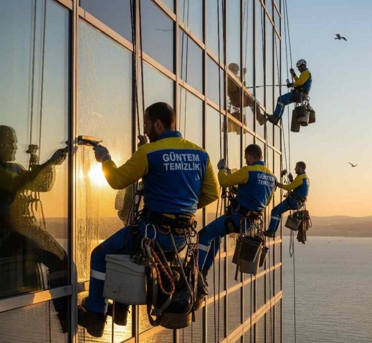 Florya dış cephe temizlik firması çalışmaları