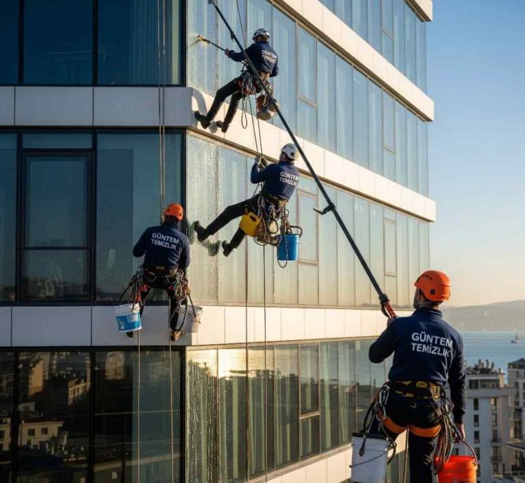 Florya plaza cam temizliği hizmetleri