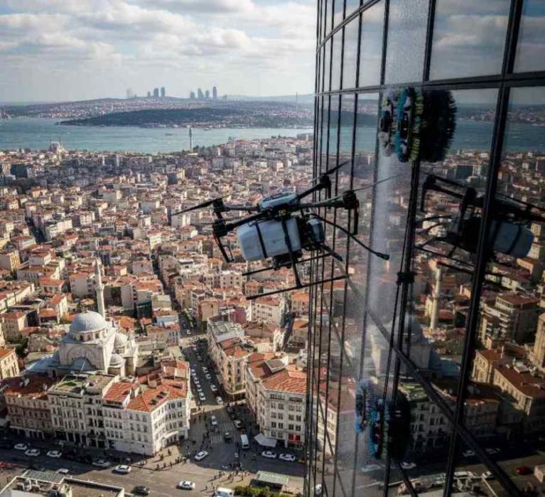 İstanbul drone ile temizlik hizmetleri