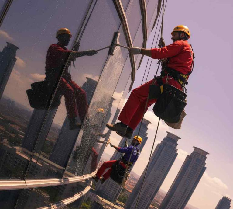 Profesyonel Ataşehir dış cephe cam temizlik hizmetleri