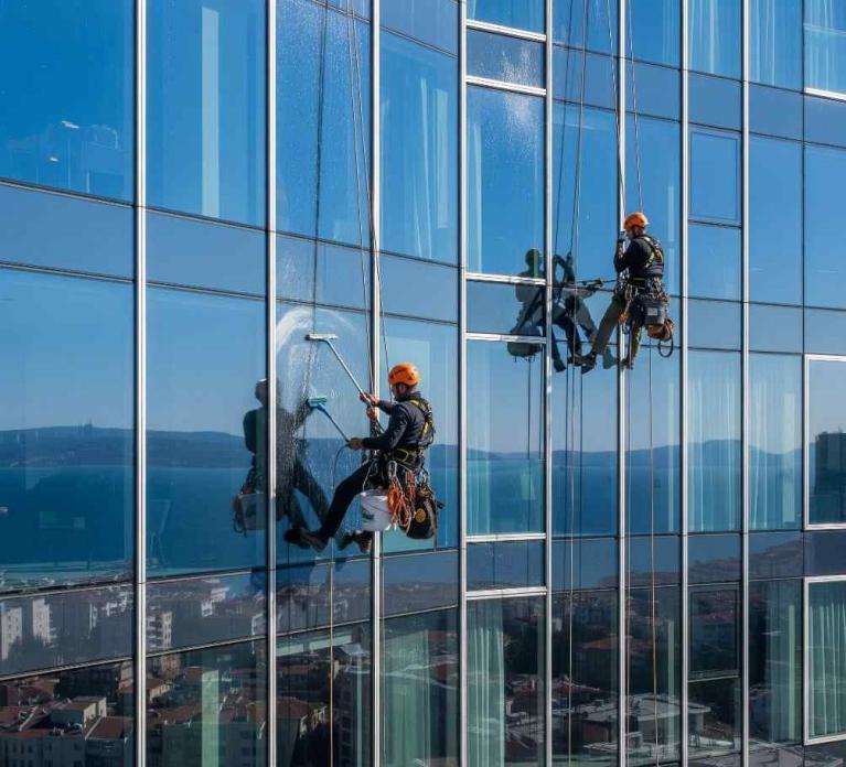 Profesyonel Büyükçekmece dış cephe cam temizliği hizmetleri