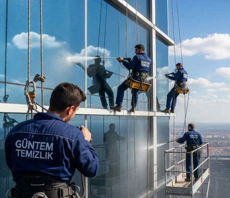 Profesyonel dış cephe cam temizliği hizmetleri