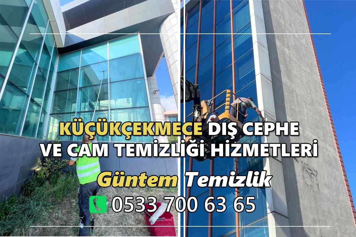 Profesyonel Küçükçekmece dış cephe temizliği hizmetleri