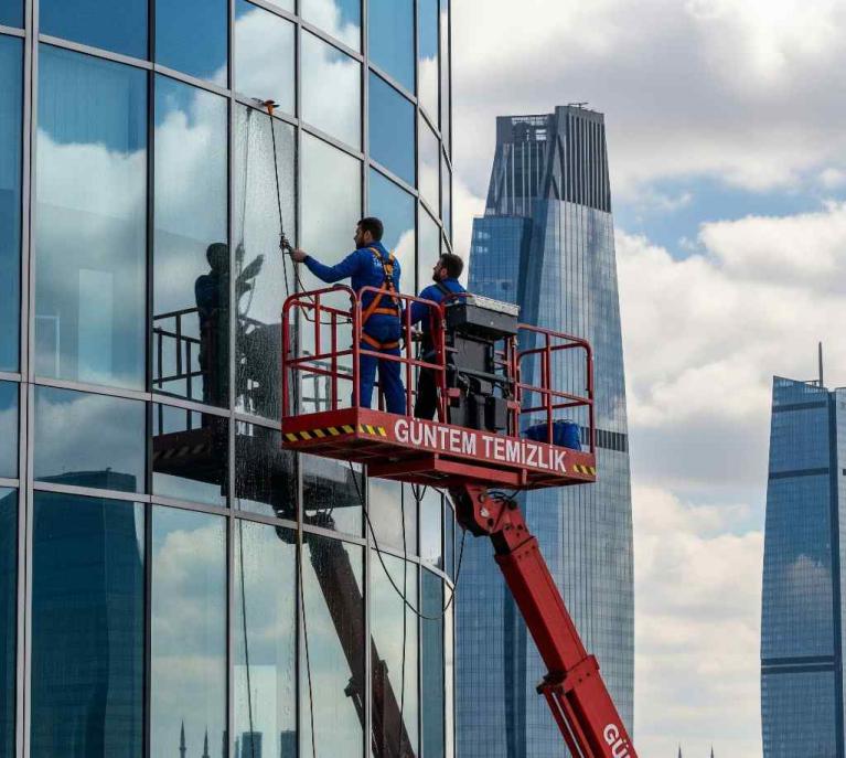 Sepetli platform ile Ataşehir dış cephe temizliği hizmetleri