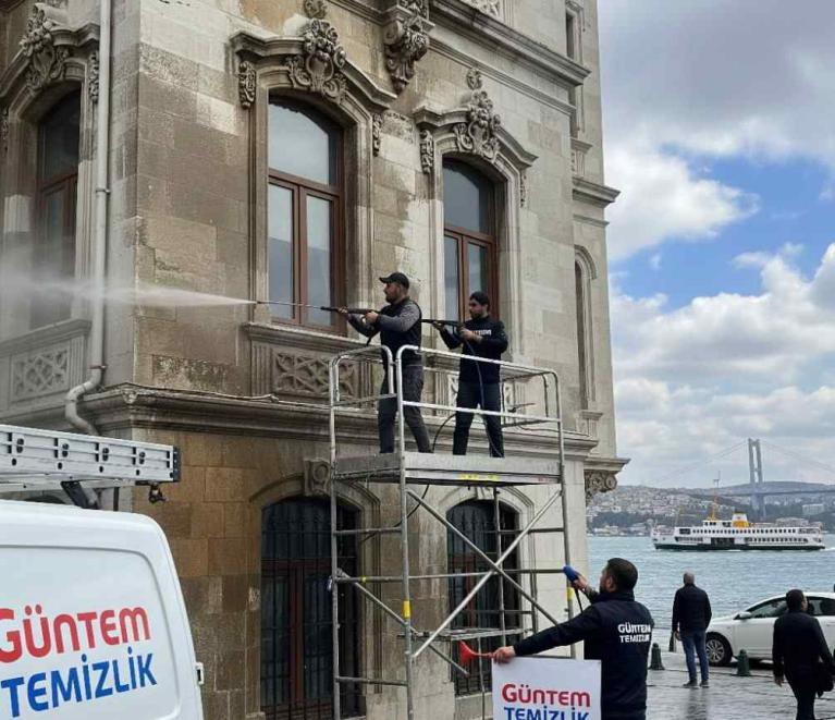 Yüksek basınçlı suyla dış cephe temizliği hizmetleri